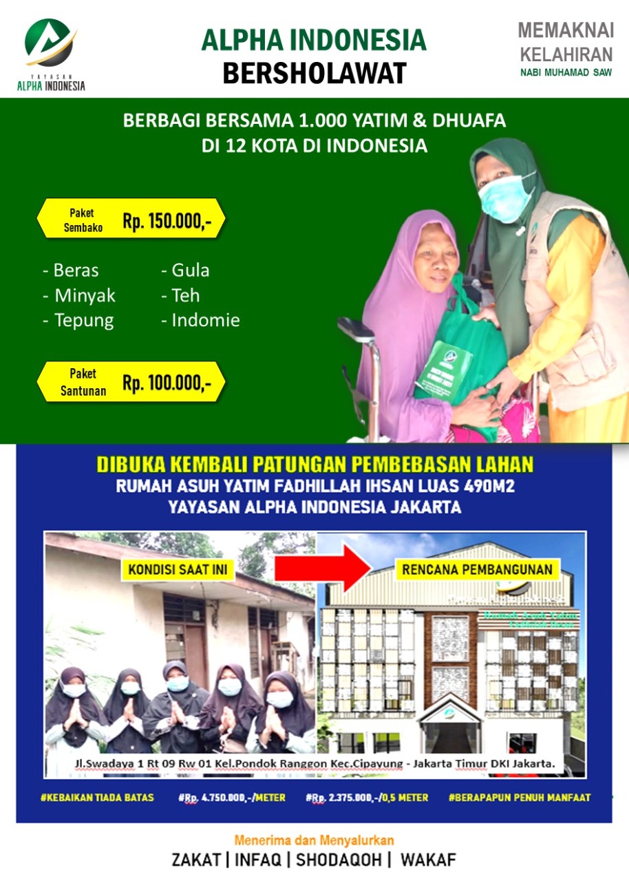 Yayasan Yatim Alpha Indonesia Panti Asuhan Jakarta